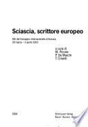Sciascia, scrittore europeo