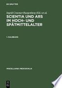 Scientia und ars im Hoch- und Spätmittelalter