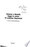 Scienza e filosofia