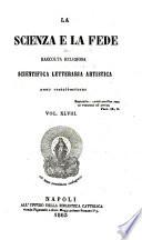 Scienza e la fede, raccolta religiosa