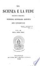Scienza e la fede, raccolta religiosa