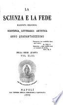 Scienza e la fede, raccolta religiosa