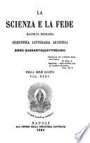 Scienza e la fede, raccolta religiosa
