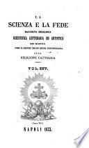 Scienza e la fede, raccolta religiosa
