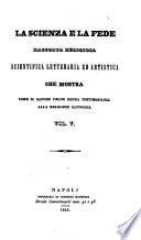 Scienza e la fede, raccolta religiosa
