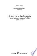 Scienza e pedagogia