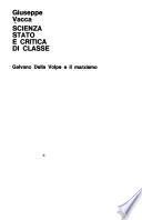 Scienza, Stato e critica di classe