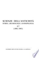 Scienze dell'antichità