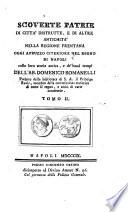 Scoverte patrie di città distrutte e di altre antichità nella regione Frentana, oggi Abruzzo Citeriore nel regno di Napoli, colla loro storia antica e de'bassi tempi