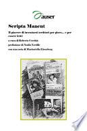 Scripta manent