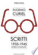 Scritti (1935-1945)