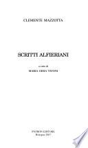 Scritti alfieriani