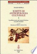 Scritti di antropologia culturale