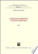 Scritti di diritto costituzionale