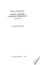 Scritti, discorsi e diari di guerriglia, 1959-1967