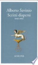 Scritti dispersi, 1943-1952