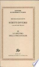 Scritti diversi
