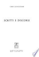 Scritti e discorsi