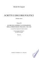 Scritti e discorsi politici