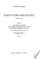 Scritti e discorsi politici