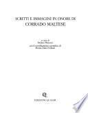 Scritti e immagini in onore di Corrado Maltese