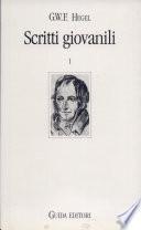 Scritti Giovanili i