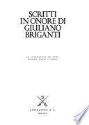 Scritti in onore di Giuliano Briganti