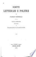 Scritti letterari e politici