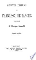 Scritti politici di Francesco de Sanctis