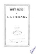 Scritti politici di Francesco Domenico Guerrazzi