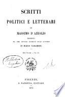 Scritti politici e letterari