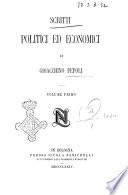Scritti politici ed economici