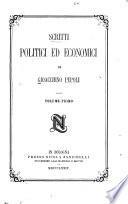 Scritti politici ed economici