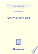 Scritti romanistici