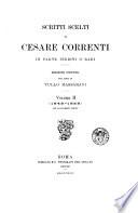 Scritti scelti, in parte inediti o rari