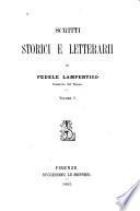Scritti storici e letterarii