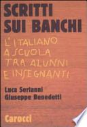 Scritti sui banchi