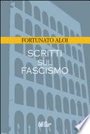 Scritti sul fascismo