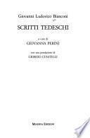 Scritti tedeschi