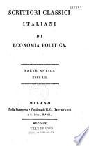Scrittori classici italiani di economia politica