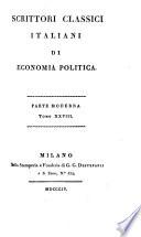 Scrittori classici italiani di economia politica