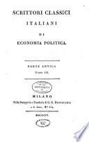Scrittori classici italiani di economia politica