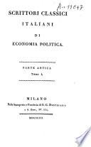 Scrittori classici italiani di economia politica