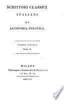 Scrittori classici italiani di economia politica