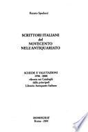 Scrittori italiani del Novecento nell'antiquariato