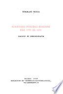 Scrittori politici italiani dal 1550 al 1650