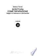 Scrittura come riparazione