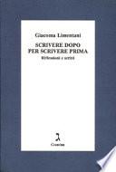 Scrivere dopo per scrivere prima