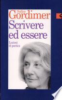 Scrivere ed essere. Lezioni di poetica