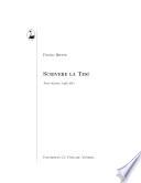 Scrivere la tesi